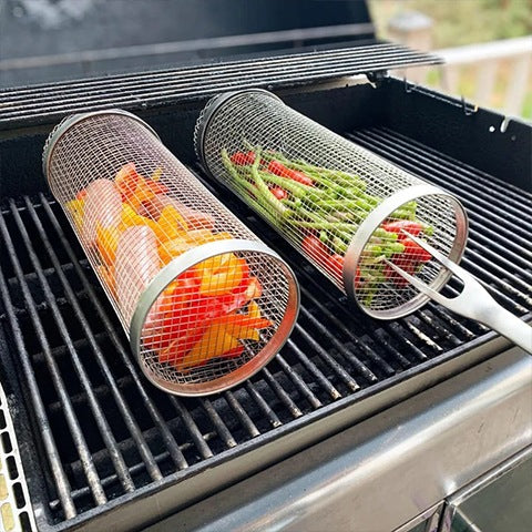 GrillMastery™️ BBQ Grill basket | Buy 1 get 2 (Today only)