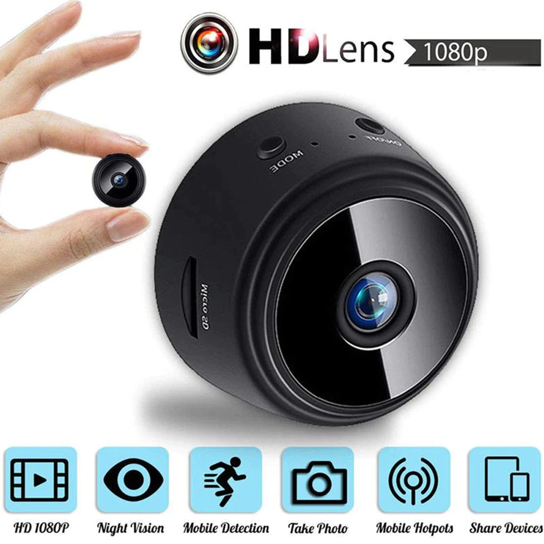 BestCam™ 1080P Mini WiFi Camera | Today 50% OFF