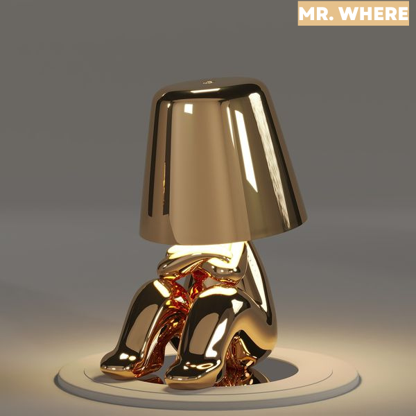 ThinkerStatue™️ Mister Funder LED Lamp