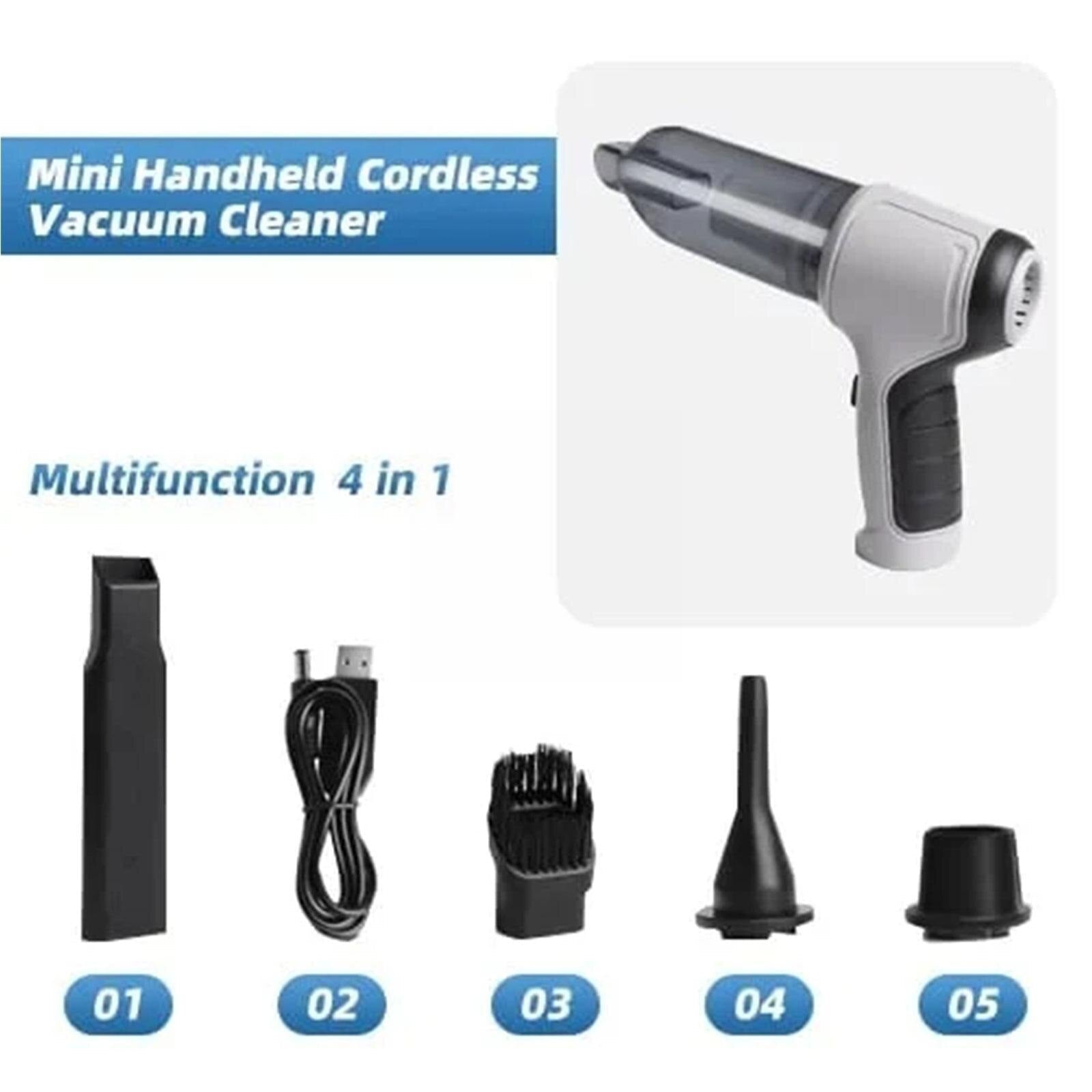 Cordless Handheld Car Vacuum Cleaner | 50% Off (Today Only)