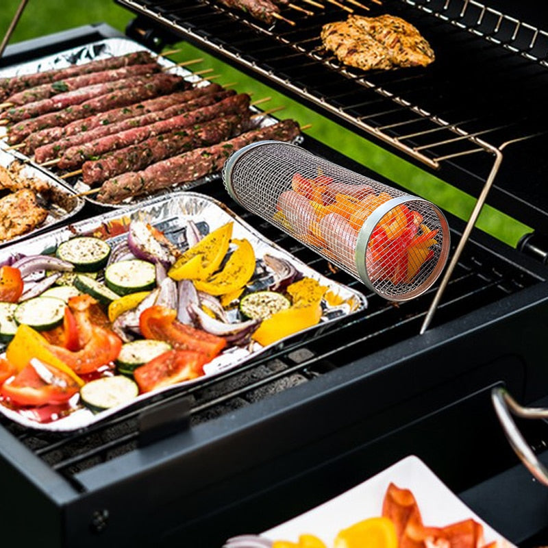 GrillMastery™️ BBQ Grill basket | Buy 1 get 2 (Today only)