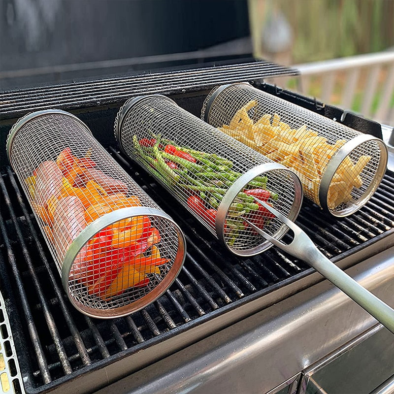 GrillMastery™️ BBQ Grill basket | Buy 1 get 2 (Today only)