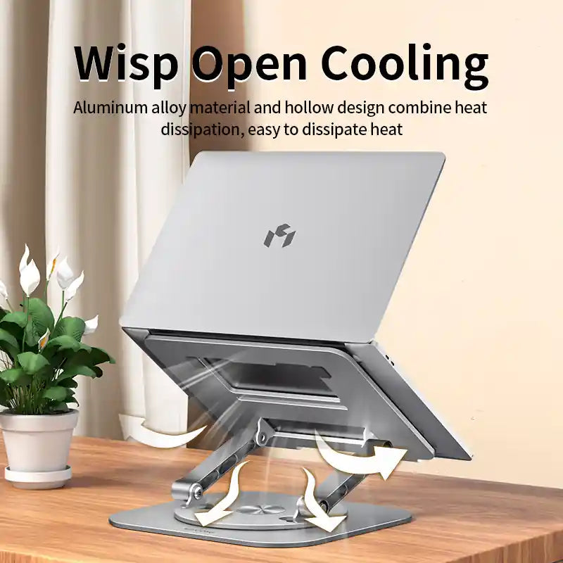 SwivelStand™ 360° Aluminum Laptop Stand