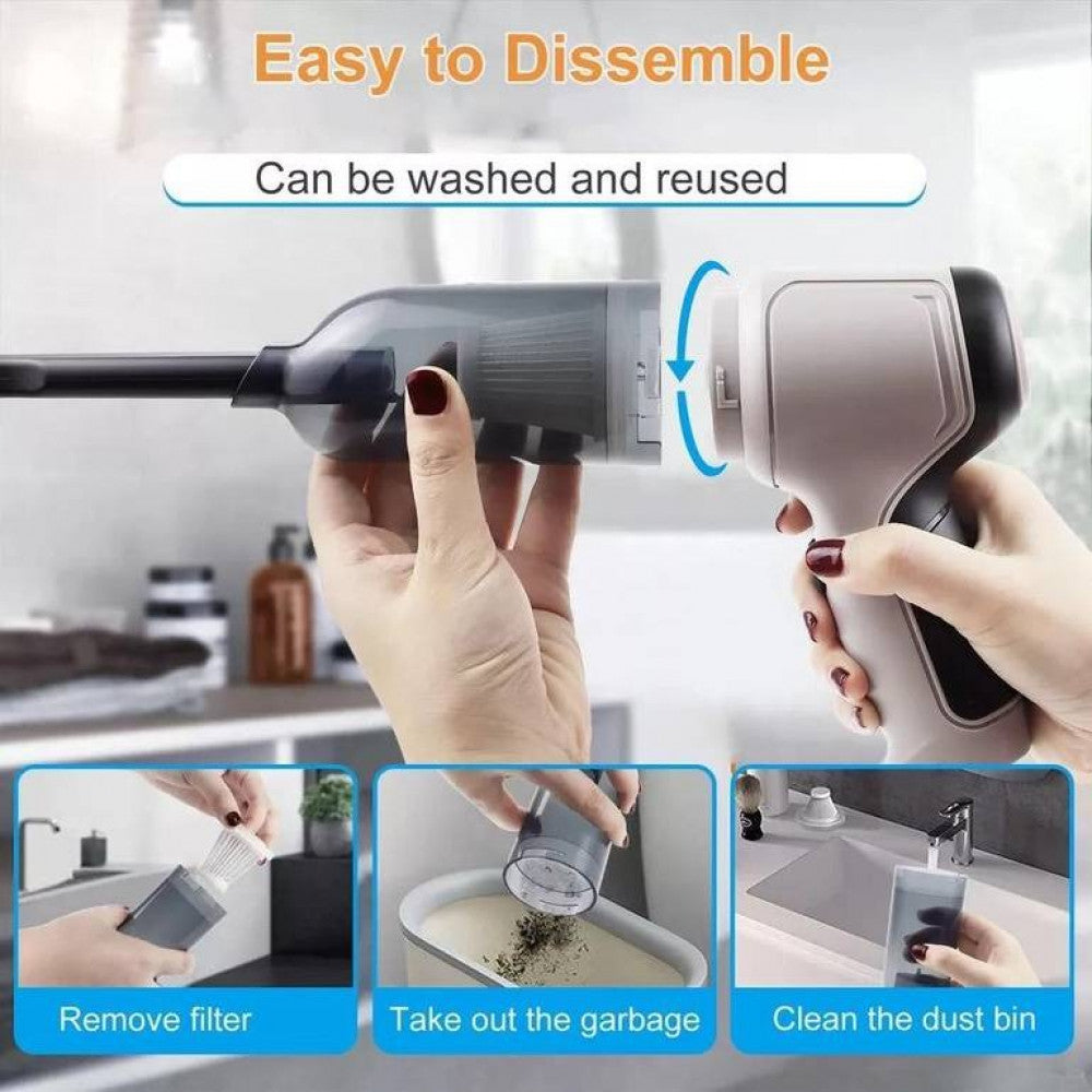 Cordless Handheld Car Vacuum Cleaner | 50% Off (Today Only)